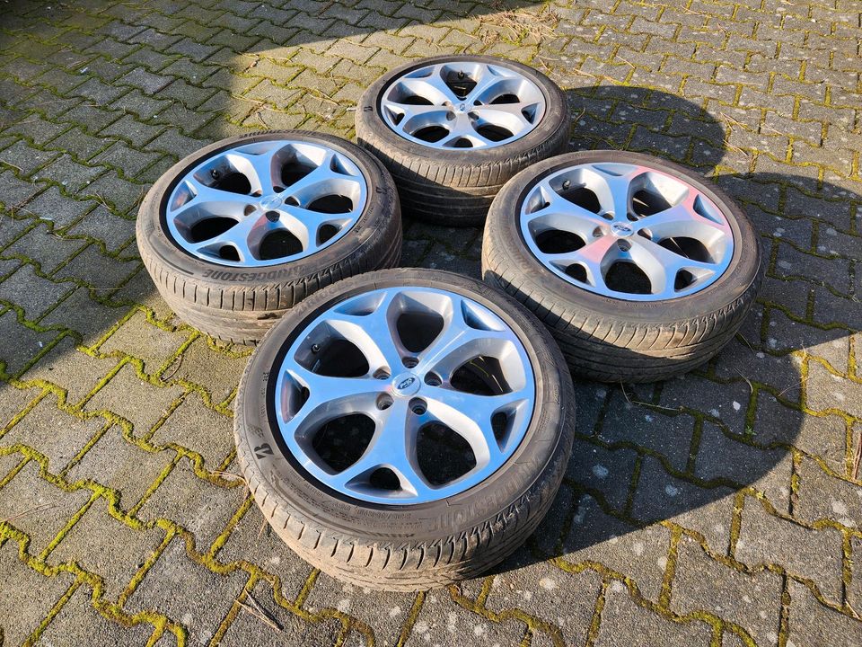 Ford Smax S-Max Alufelgen Titanium 8x18 ET55 235/45R18 Sommerreif in Krefeld