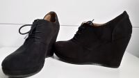 schwarze Schuhe Gr. 39 zum Schnüren Hessen - Wölfersheim Vorschau