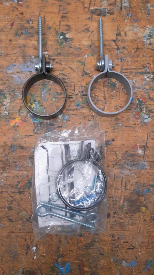 Marley Fallrohrschelle DN NW 53 Kunststoff schwarz anthrazit grau in Lohmar