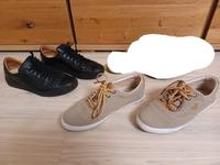 Halbschuhe 37 Bugatti beige Santoni schwarz Sneaker Schwerin - Friedrichsthal Vorschau