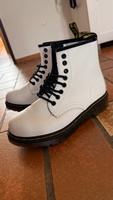 Weiße Schnürstiefel, ähnlich D. Martens Bayern - Weilheim i.OB Vorschau