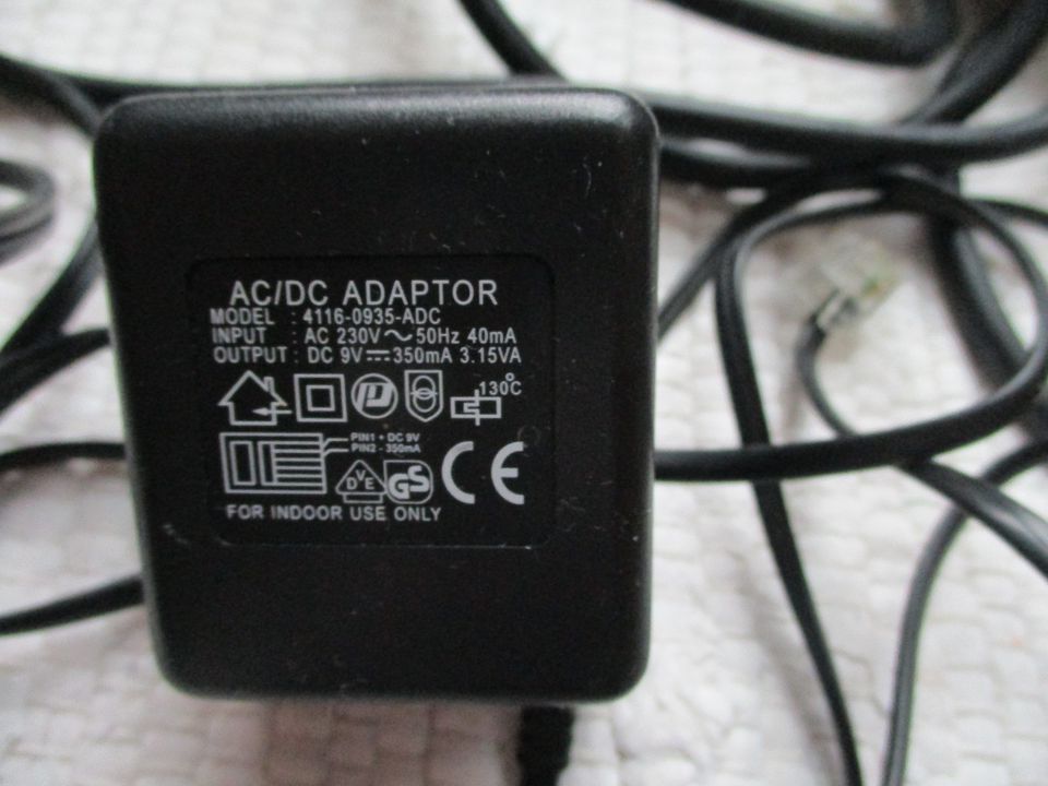 Kabel Sammlung Audio 3er Steckdosen schwarz AC DC Adapter in Hamburg