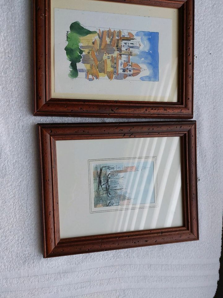 4 Stck. alte Bilder, ca. 28x22 cm in Geilenkirchen