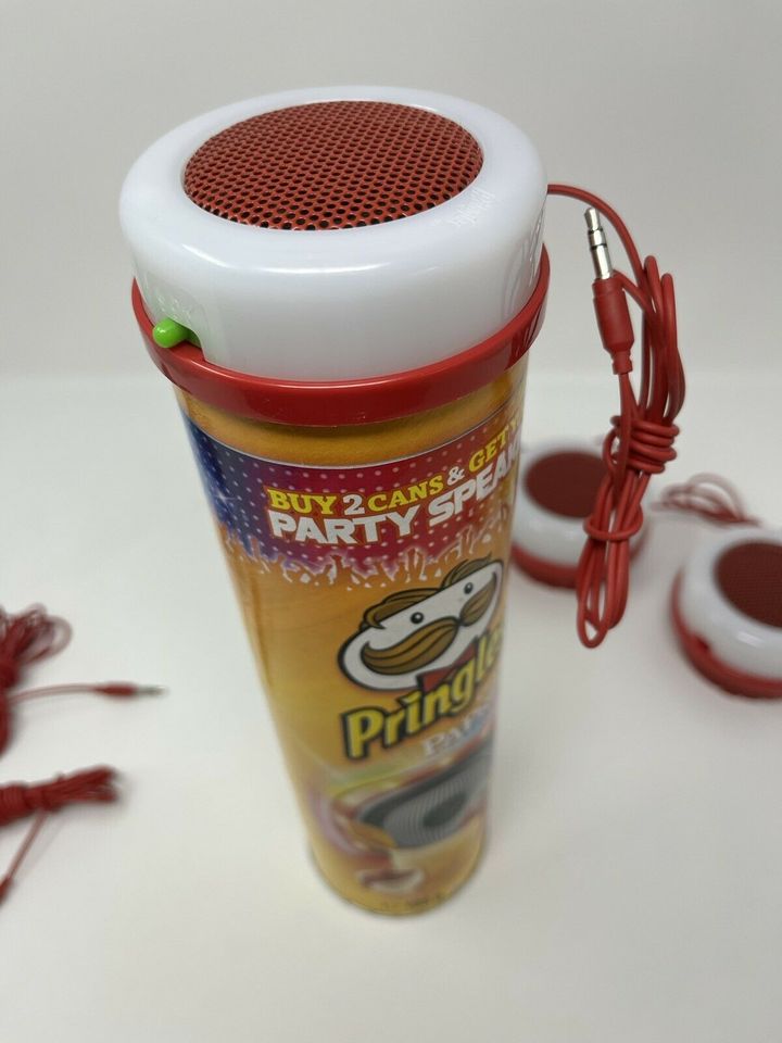 Pringles Party Speaker/Mikrofon 3,5mm Lautsprecher LED in Hessen - Wanfried  | Lautsprecher & Kopfhörer gebraucht kaufen | eBay Kleinanzeigen ist jetzt  Kleinanzeigen