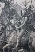 A. Dürer, Der Reiter (Ritter, Tod und Teufel) Reichsdruckerei Nordrhein-Westfalen - Schleiden Vorschau