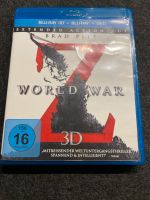 Blue-Ray 3D, DVD, World War, Extended Action Cut Brad Pitt Nordrhein-Westfalen - Schwerte Vorschau