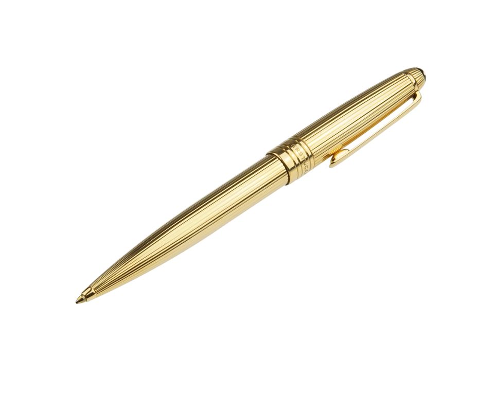 Montblanc Meisterstück Solitaire 750er Solid Gold Kugelschreiber in Pfarrkirchen