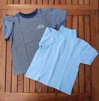 Zus.7€ 2 x T Shirt Polo Poloshirt  H&M blau Gr. 134 Nordrhein-Westfalen - Bergisch Gladbach Vorschau