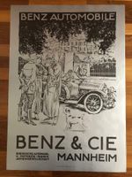 1920 Mercedes Benz  CIE Mannheim Poster 59 x 83 cm Hessen - Kassel Vorschau