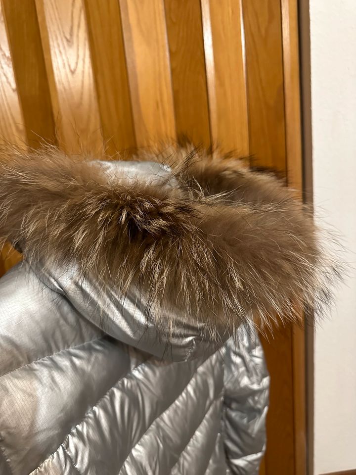 Bogner Jacke Skijacke Daunenjacke Silber Gr. 40 M L (B8) in München