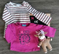 Langarmshirt, Longsleeve, Sweatshirt, Mädchen, Set, Katze, 74 Sachsen - Coswig Vorschau