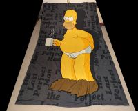 Bettwäsche ca 140 cm x 200 cm - SImpsons Homer Last Perfect Man München - Altstadt-Lehel Vorschau