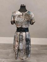 Gerry Weber Collection Kleid 40 Animal Leopard beige schwarz grau Nordrhein-Westfalen - Weeze Vorschau