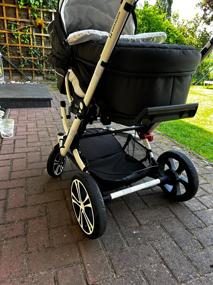 Gesslein F6/F10 Air+ White Kinderwagen mit Handbremse in Schrobenhausen