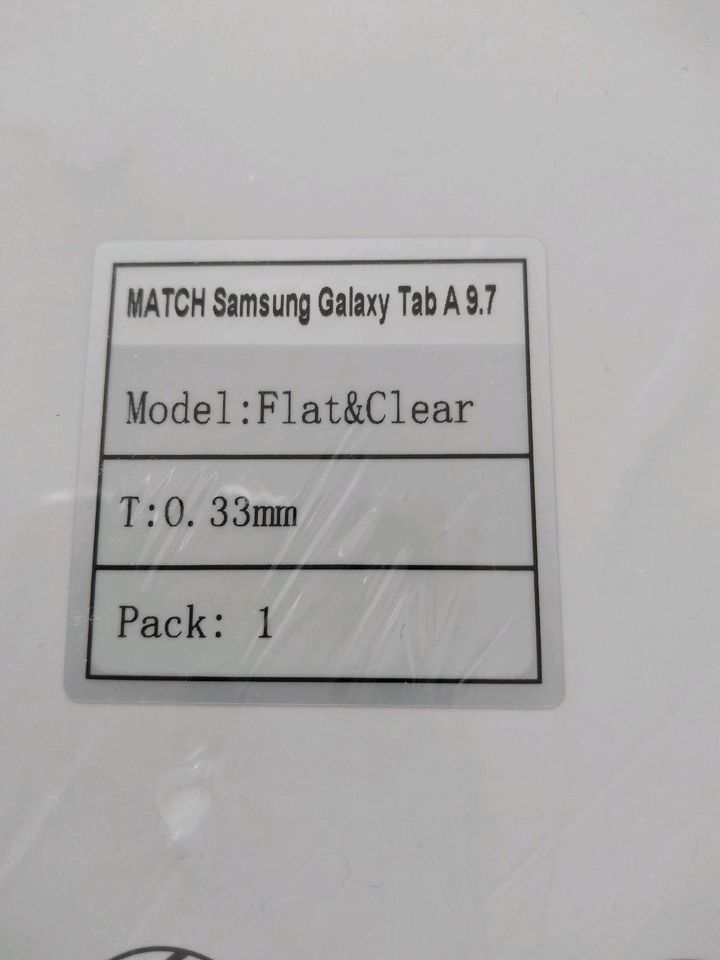 Samsung Galaxy Tab A 9.7 Schutzglas in Hannover