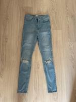 Nakd high waist skinny Jeans hellblau blau used look 34 XS Niedersachsen - Oyten Vorschau