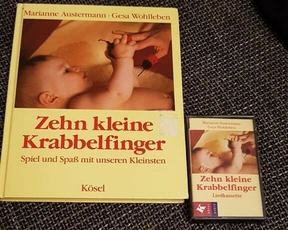 Zehn kleine Krabbelfinger Buch + MC in Biberach