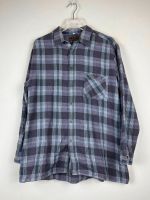 Vintage Crazy Pattern Flanell Hemd - Retro Shirt - 90s - Gr. L-XL Niedersachsen - Neuenhaus Vorschau