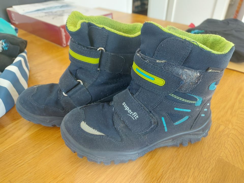 Superfit Kinder-Stiefel Größe 31 Goretex Blau/Grün in München