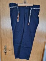 Umstands-Chino mit Gürtel - Slim Fit, dunkelblau  Gr. 46 Sachsen - Wilkau-Haßlau Vorschau