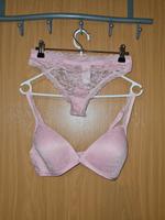 Calvin Klein Set, Bügelloser BH und Slip mit Spitze in rosa, Neu! Brandenburg - Werder (Havel) Vorschau