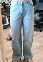 NA-KD Damen Denim Baggy Jeans Hose, Grösse M,High Waist, hellblau Häfen - Bremerhaven Vorschau