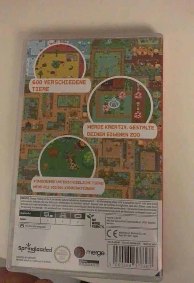 Lets Build a Zoo + dinosaur Island dlc Nintendo Switch spiel in Bremen