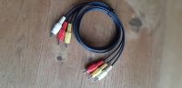 Audio/Videokabel 3x RCA auf 3x RCA, 1m Niedersachsen - Sulingen Vorschau