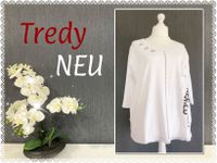 ❤️ TREDY ❤️ Shirt mit Ösen, weiß, Gr. 48, NEU Nordrhein-Westfalen - Gescher Vorschau