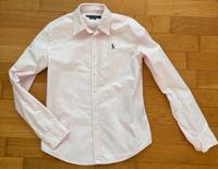 RALPH LAUREN Bluse rosa weiss gestreift Klassiker Gr. S Niedersachsen - Braunschweig Vorschau