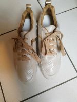 Sneaker Gr 39 ,hellbeige - silber Nordrhein-Westfalen - Everswinkel Vorschau