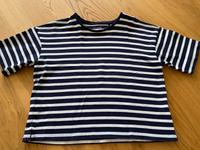Boden Shirt Pullover kurzarm Gr. M 38 dunkelblau weiß Bayern - Oberasbach Vorschau