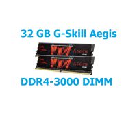 32 GB (2x16) DDR4 Arbeitsspeicher G.Skill DDR4-3000 Dual Kit neu Bayern - Plattling Vorschau