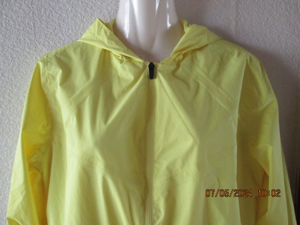 TCM Tchibo Regenjacke, Wetterjacke, gelb, Gr. 38 in Oberzissen