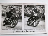 Postkarte alt Solitude Rennen Motorradrennen Motorrad Baden-Württemberg - Rutesheim   Vorschau