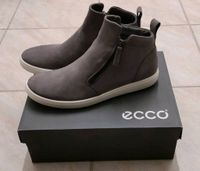 Ungebraucht 42:Ecco Soft 7 W,weit,Leder Stiefeletten,hellgrau,RV Baden-Württemberg - Heilbronn Vorschau