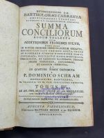 ANTIKES BUCH VON 1778 SUMMA CONCILIORUM - Versand kostenlos - Wir sind für Sie da lokal in 86830 Schwabmünchen oder online ARTHOME24 Bayern - Schwabmünchen Vorschau