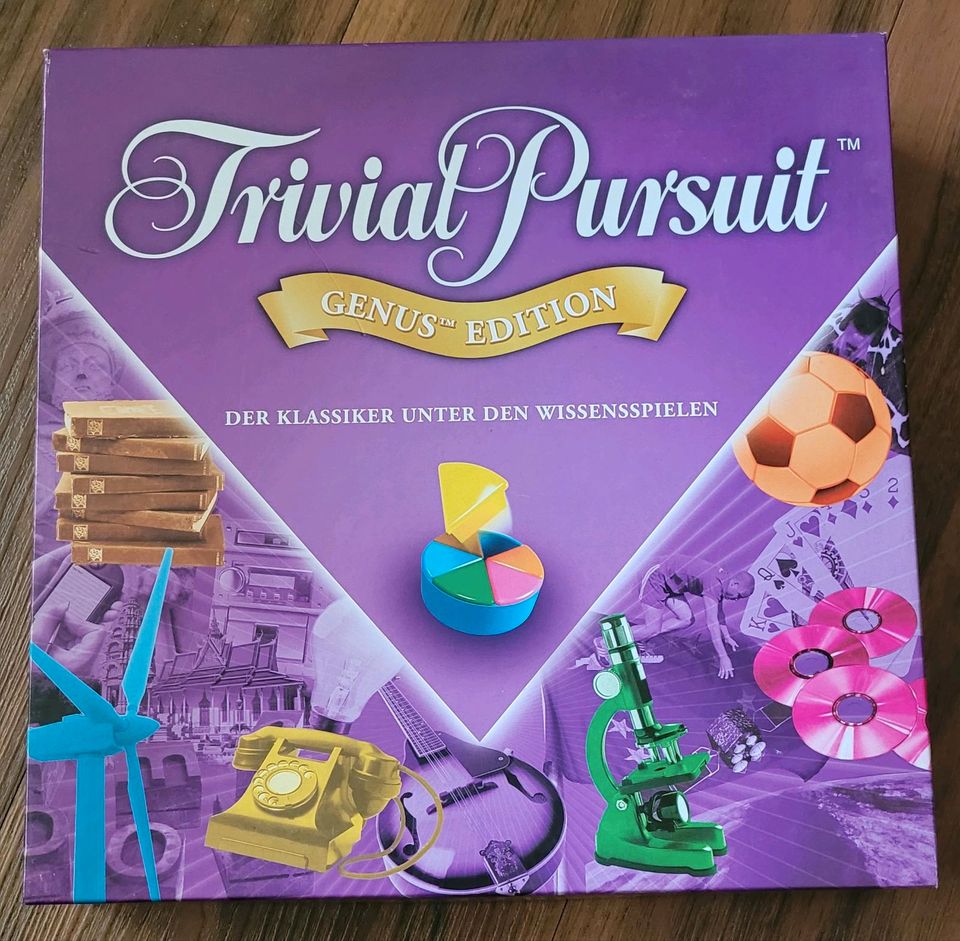 Gesellschaftsspiel Trivial Pursuit Genus Edition - wNEU in Schwebheim