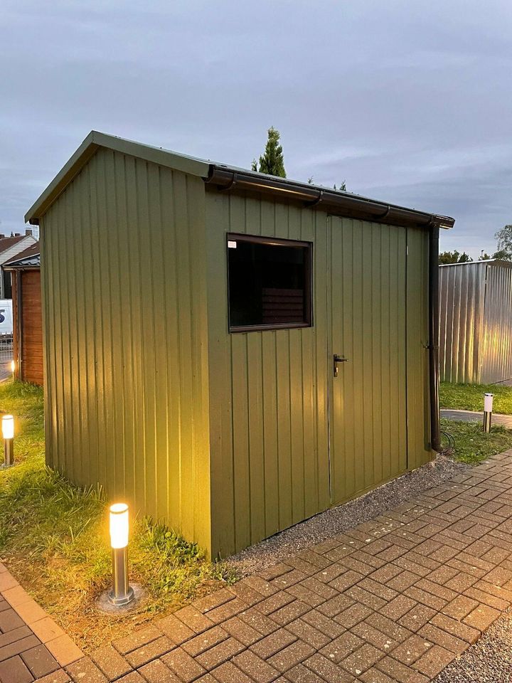 Gartenhaus aus Metall Geräteschuppen Gerätehaus Gartenschuppen in Dortmund