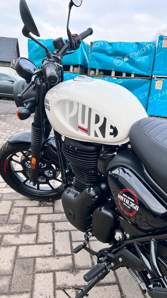 Royal Enfield Hunter 350 Dapper White ❌❌auf Lager ❌❌ in Sonneberg