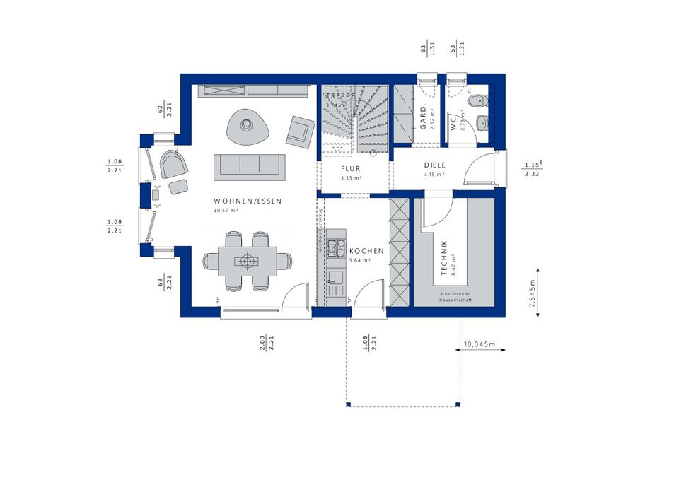 Bestpreisgarantie bei Bien-Zenker - Traumhaus EVOLUTION 122 inkl. Grundstück! KFW förderfähig!!! in Westerheim