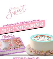 Essbares Bild Tortenaufleger personalisiert Fondantbild Niedersachsen - Göttingen Vorschau