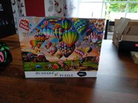 1000 Teile Puzzle Heißluftballons - Huadada - mit Poster Niedersachsen - Dötlingen Vorschau