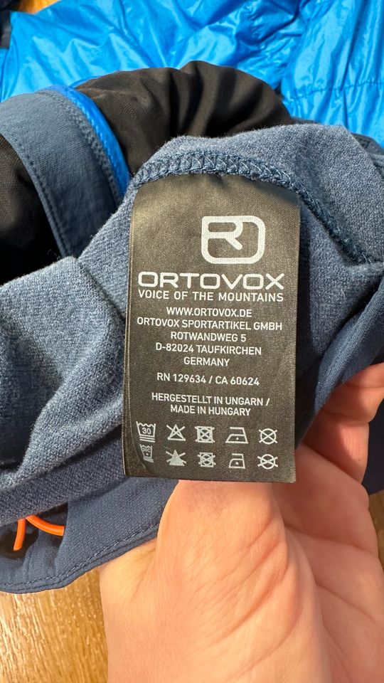 NP 350€ Geniale Swisswool Ortovox PIZ PALÜ JACKE Herren  neu S in Hamburg