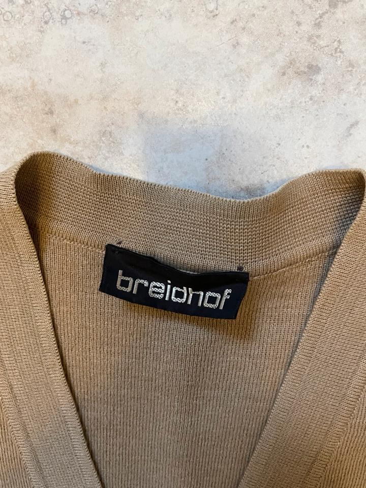Wunderschöne Herren, Strickweste, Wolle Mix, Größe 52, beige in Delmenhorst