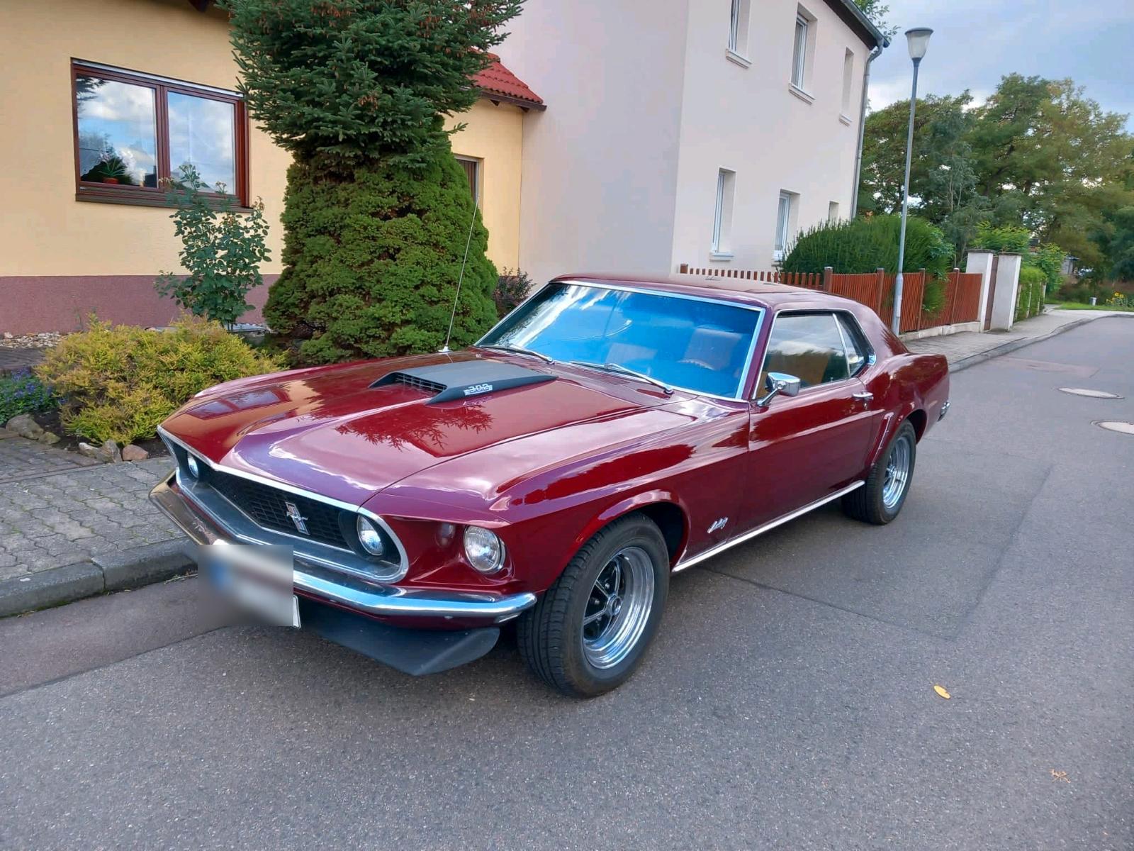 Abbildung des Autos Ford Mustang Bj 1968