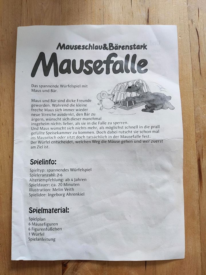 Mausefalle Schmidt Spiele in Schwarzenfeld