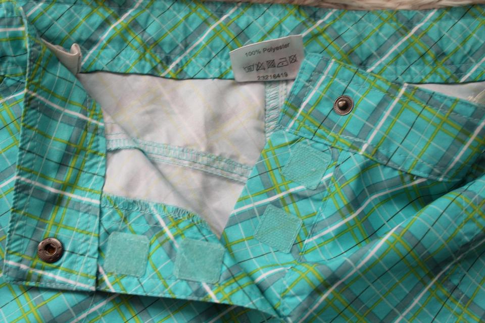 Beach-Shorts, kurze Hose Gr. 140 Karomuster grün/gelb in Würzburg