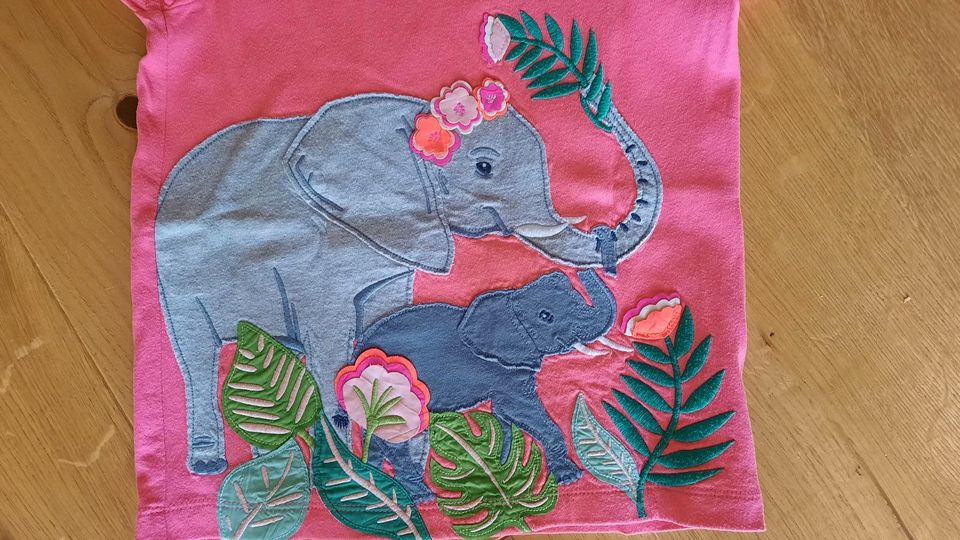Mini Boden Shirt neuwertig Elefanten rosa Größe 128 7-8 Jahre in Hamburg