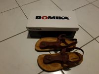 Romika Sandalen Gr 39 Bordeaux Leder Nordrhein-Westfalen - Wegberg Vorschau